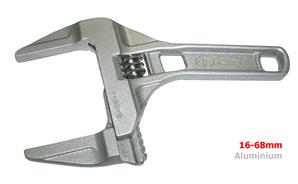 Ключ разводной 8"/200мм 16-68мм Aluminium SKRAB